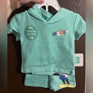 NWT Disney Baby Mickey Outfit